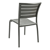 fs aluminum frame chair bronze