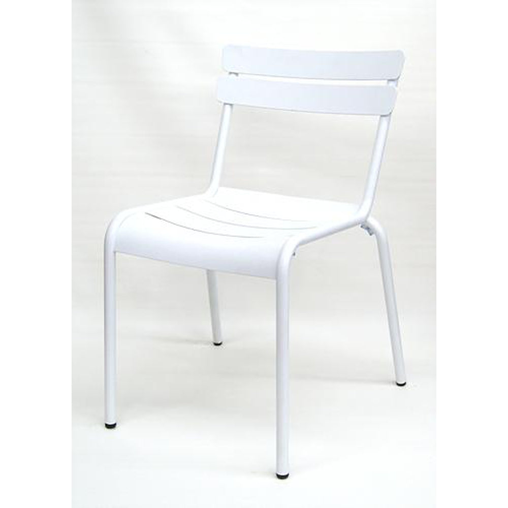 outdoor aluminum side chair 2