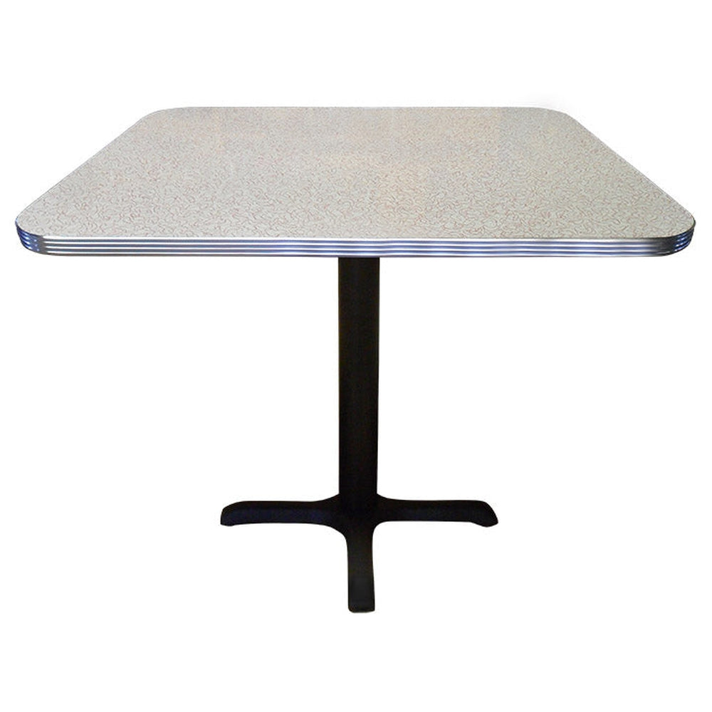 1-1/4" Bright Grooved Aluminum Edge Retro Table Tops