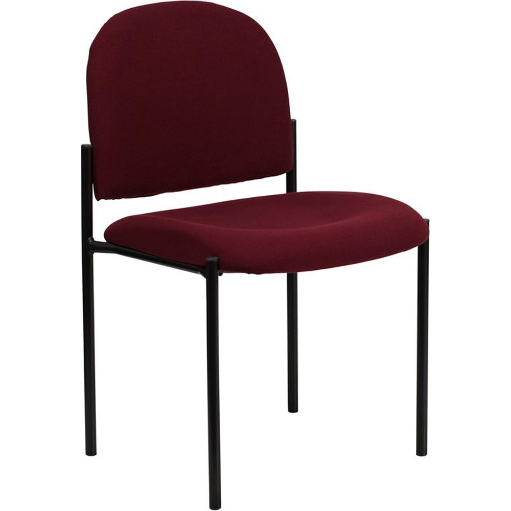 comfort stackable steel side reception chair