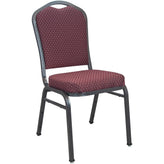 advantage premium crown back banquet chair