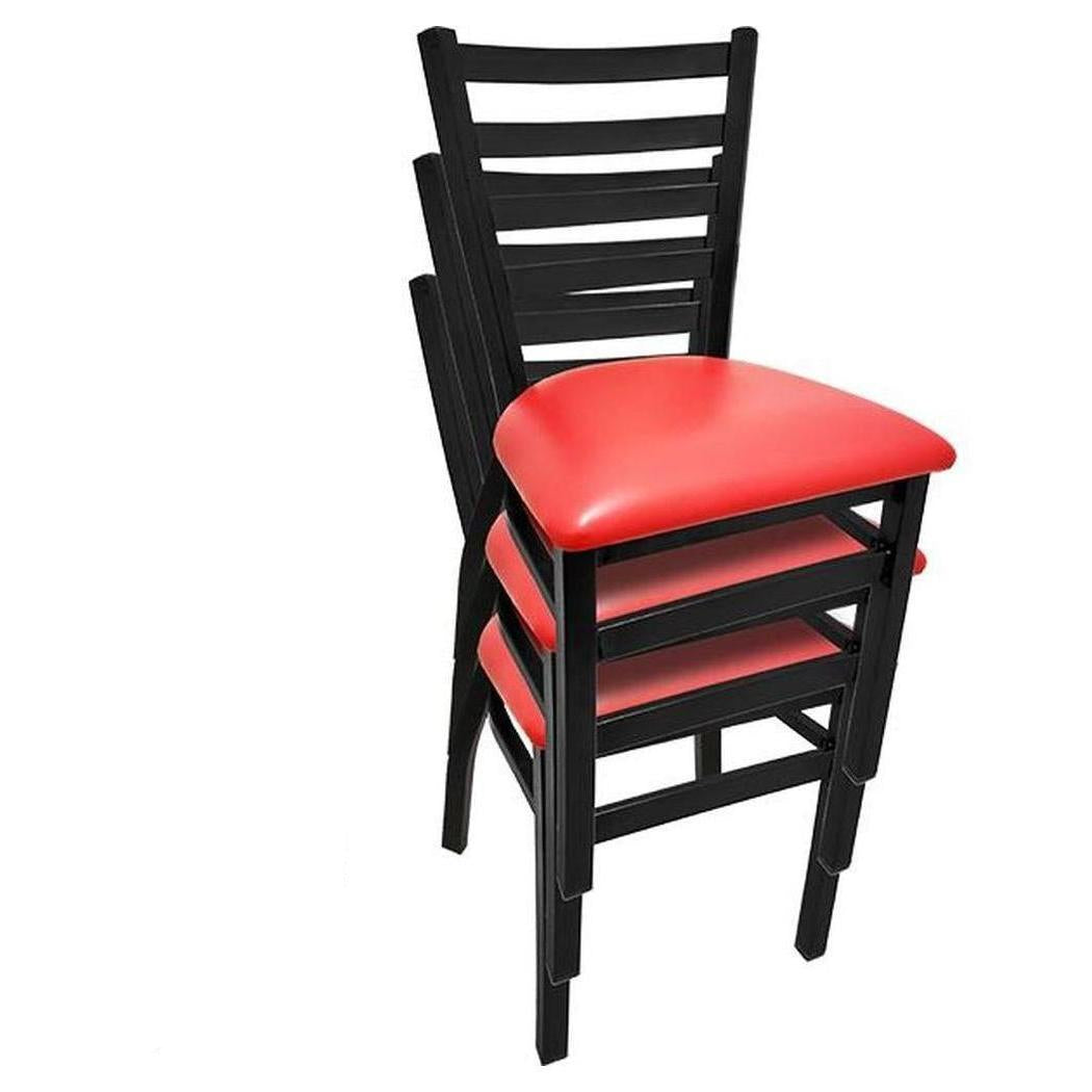 Wisconsin Bench Stackable Chair Stackable Outdoor Ladderback Chair | Restaurant Furniture Plus