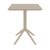 sky square folding table 24 inch