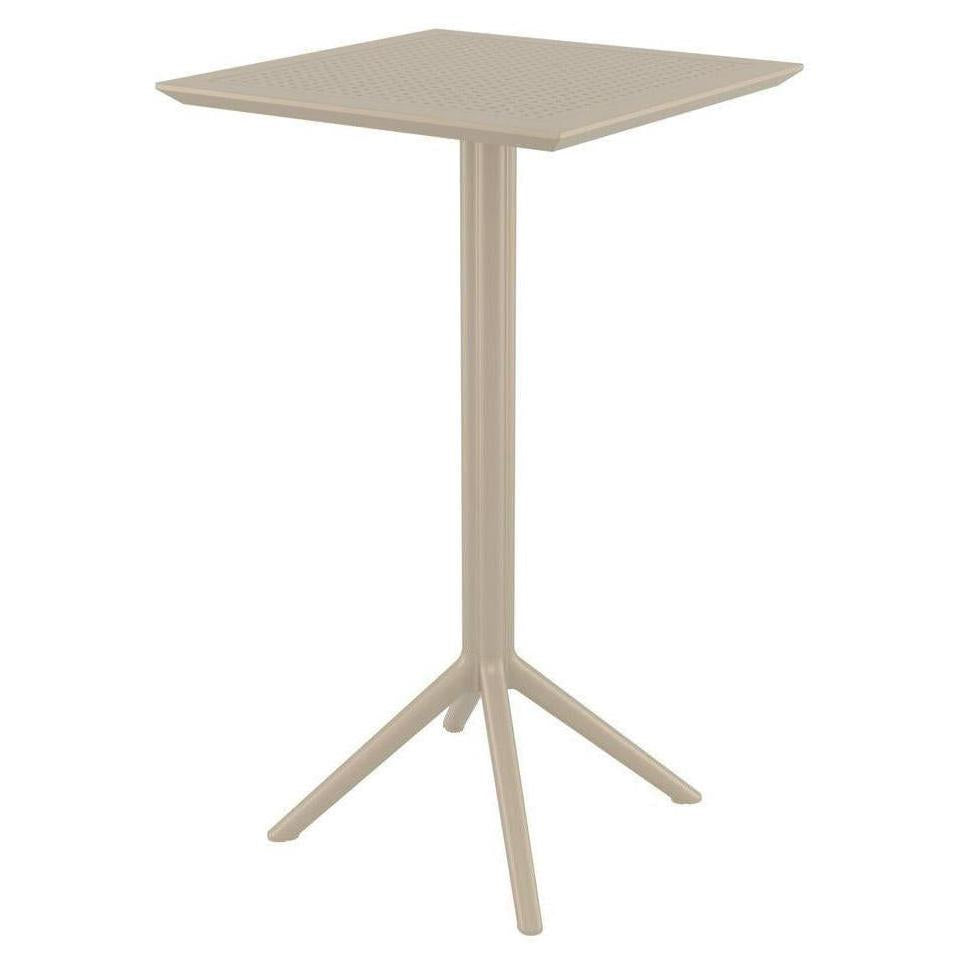 Sky Outdoor Bar Height 24in Square Folding Table Tables