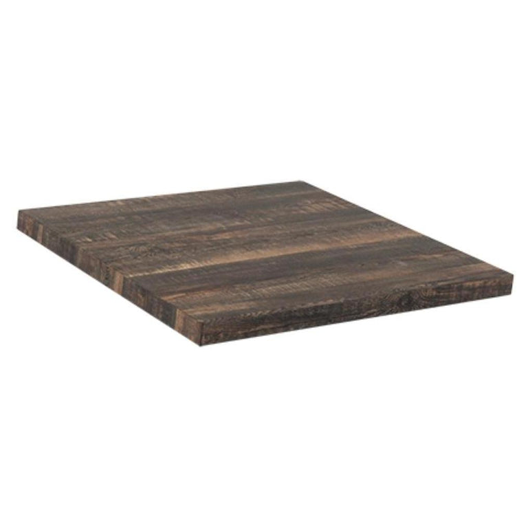 Dark Brown Wood MDF Table Tops Table Tops Restaurant Furniture Plus
