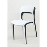 outdoor plastic stackable side chair 3