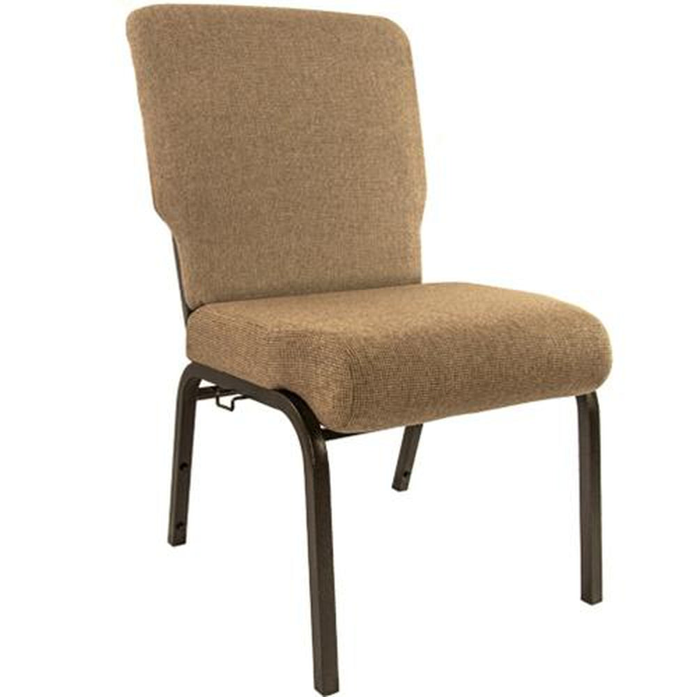 advantage 20 5 inch width stacking sanctuary chair gold vein frame
