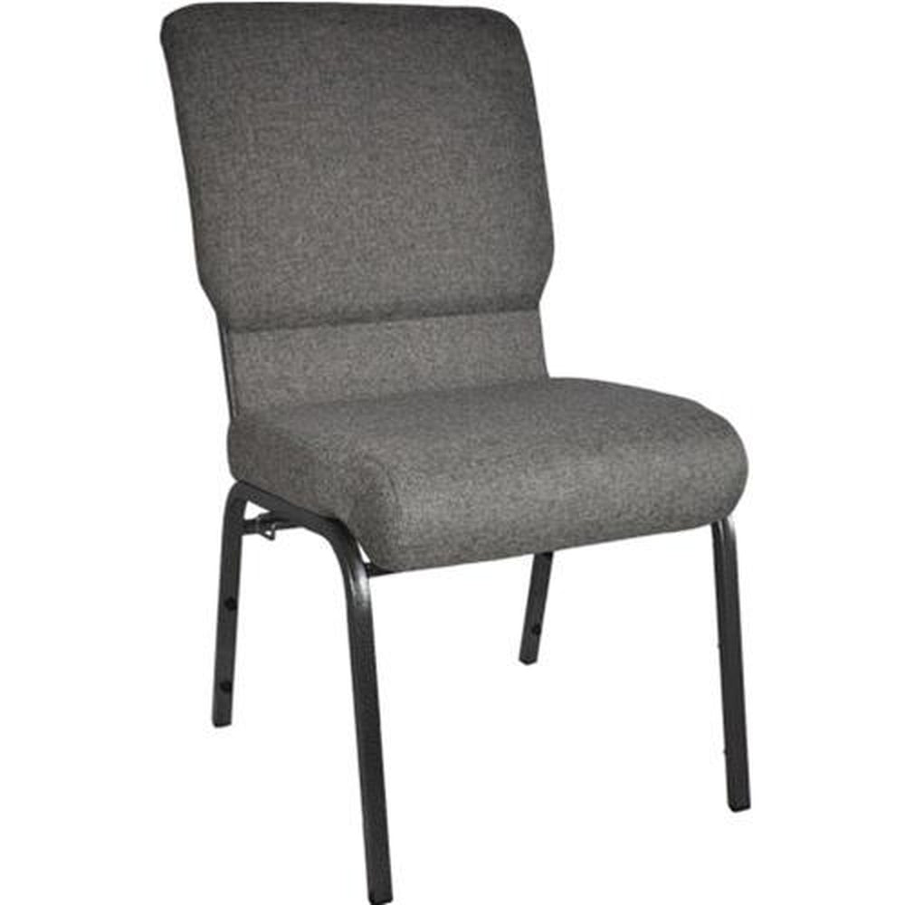 advantage 18 5 inch navy church chairs silver vein frame