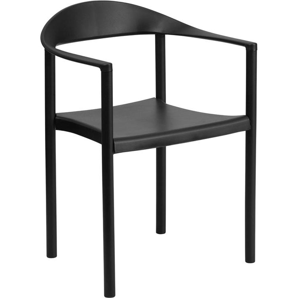 hercules series 1000 lb capacity plastic cafe stack chair