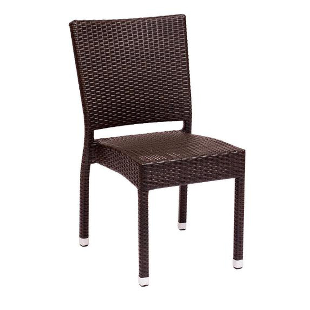 Monterey Outdoor Synthetic Wicker Side Chair