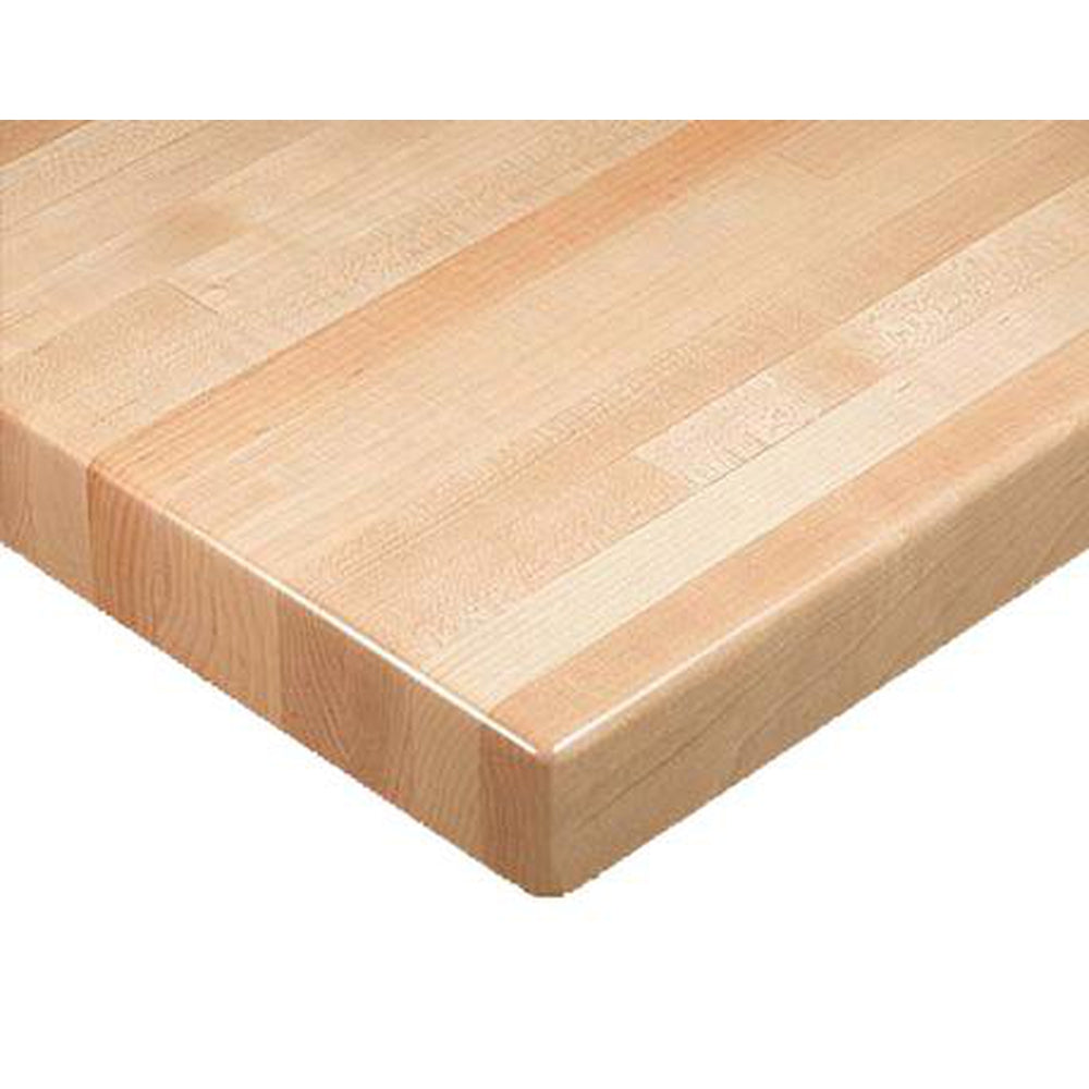 solid wood economy butcher block tabletop