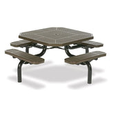 Spyder Collection 46 inch Portable Octagon Picnic Table