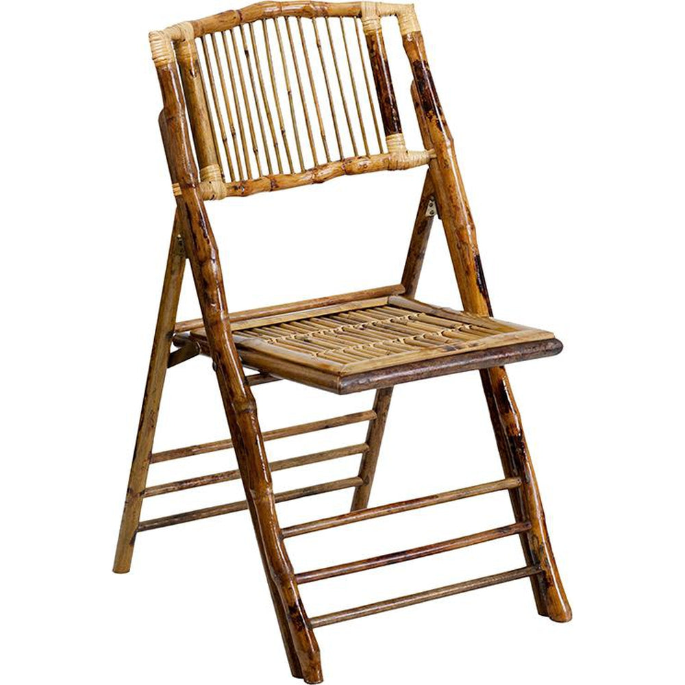 2 pk american champion bamboo folding chair