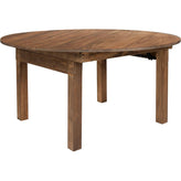 hercules series round dining table farm inspired rustic and antique pine dining room table