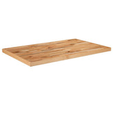 30 inch x 48 inch rectangle butcher block style table top