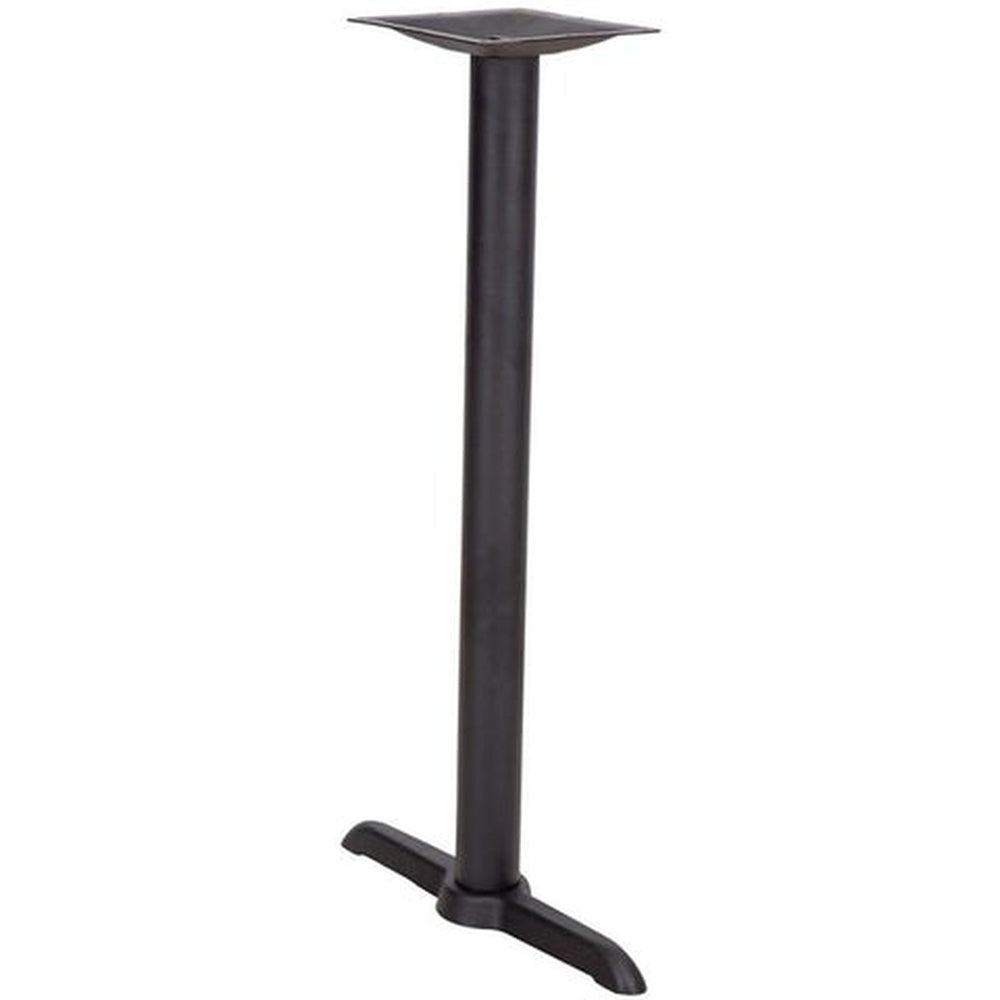 5 x 22 restaurant table t base with 3 dia table height column