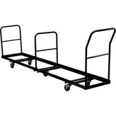 vertical storage folding chair dolly 50 chair capacity