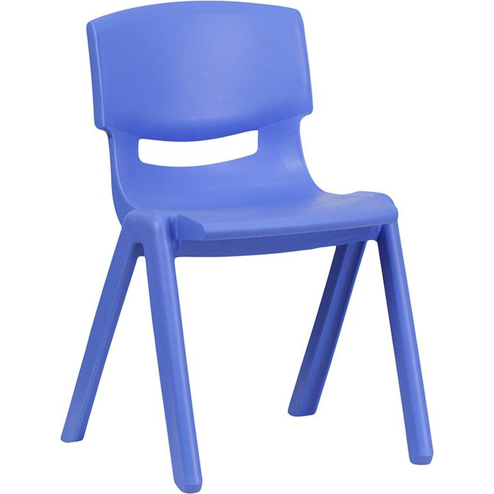 plastic stackable school chair with 13 25 inch seat height